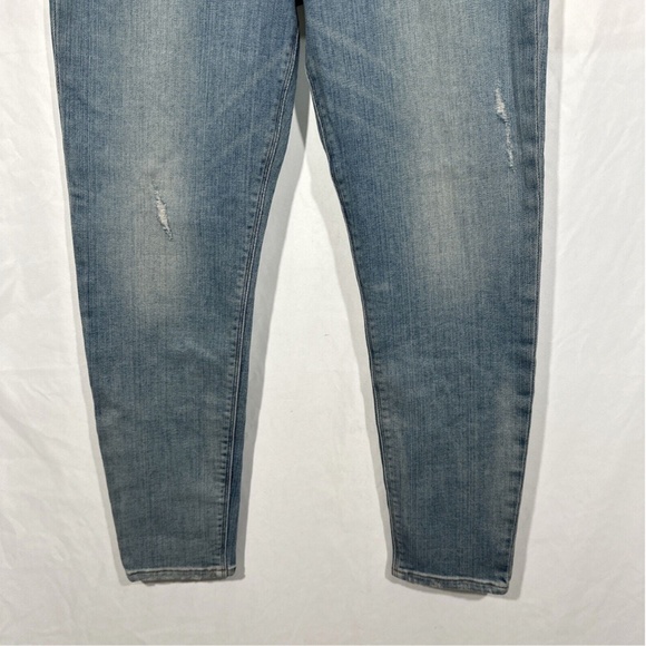 NWT $245 Hudson Jeans [ 32 ] Dangerous‎ Barbara Crop Super Skinny Jeans - Picture 10 of 16